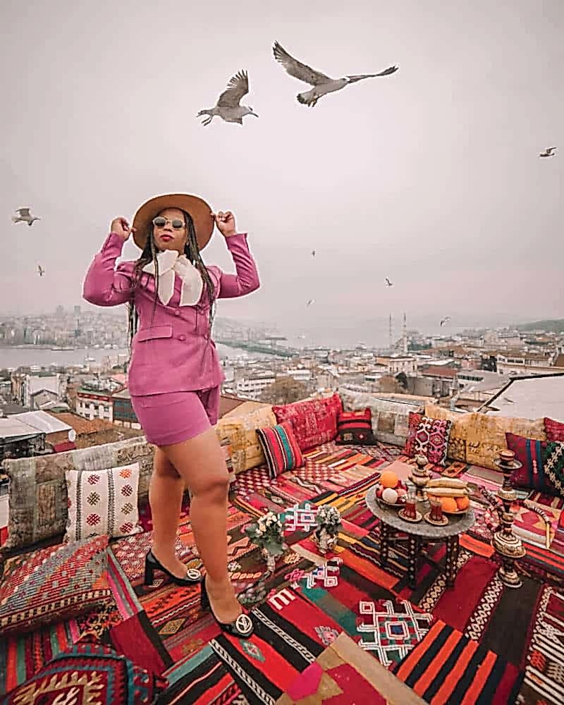 photo spot in istanbul rooftop