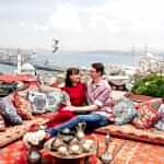rooftop photoshoot in Istanbul